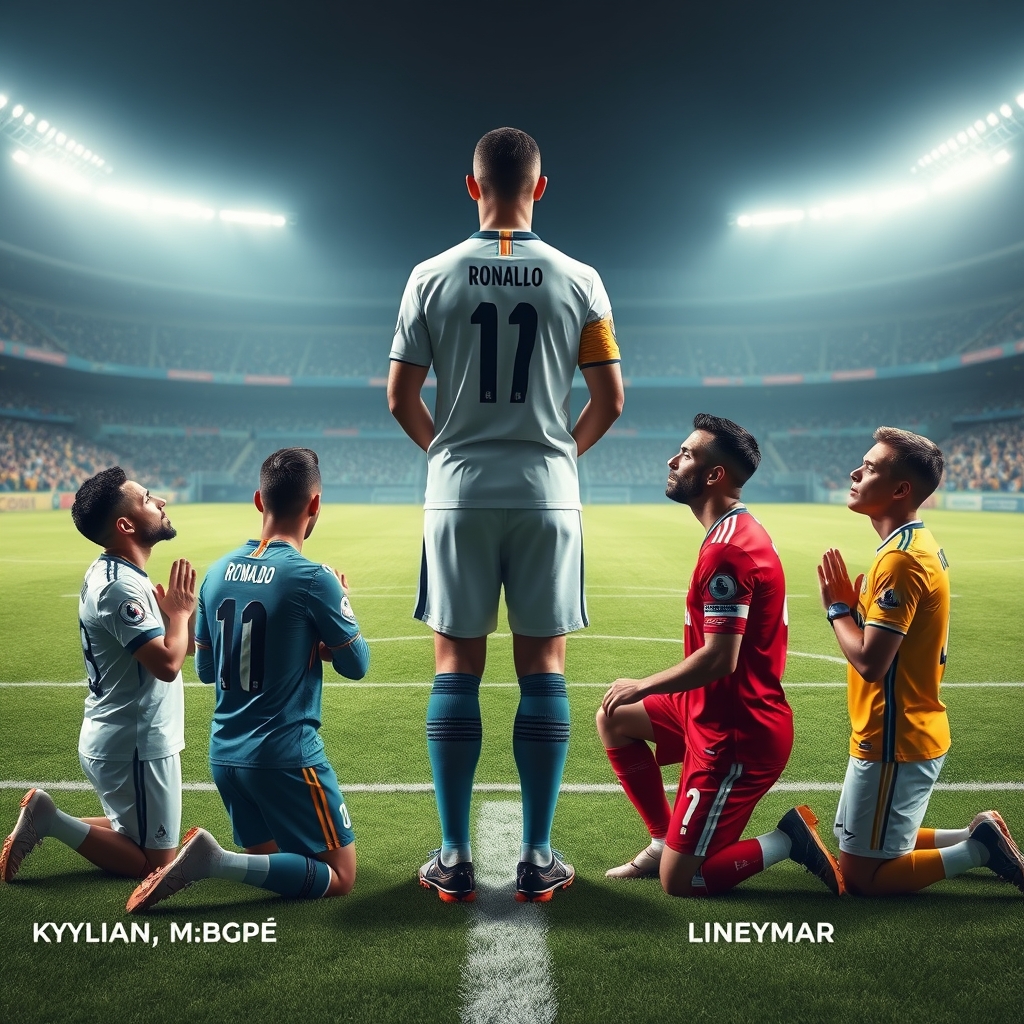 امباپه مسی نیمار جلوی رونالدو زانو بزنن

  8