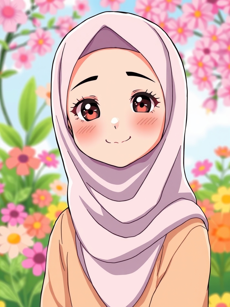 دختر ۱۰ ساله با حجاب اسلامی 11