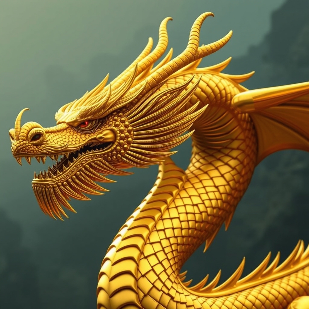 زیباترین اژدها زرد رنگ در جهان حتی در رویایی که شکوه خدا را داشته باشد که نظیر آن در دنیا نباشد که همه از شدت زیبایی به او سجده کنند که با یال‌های طلایی رنگ باشد و با چشمانی سرخ و موهای طلایی ببینیم رویای چیکار می‌کنه5