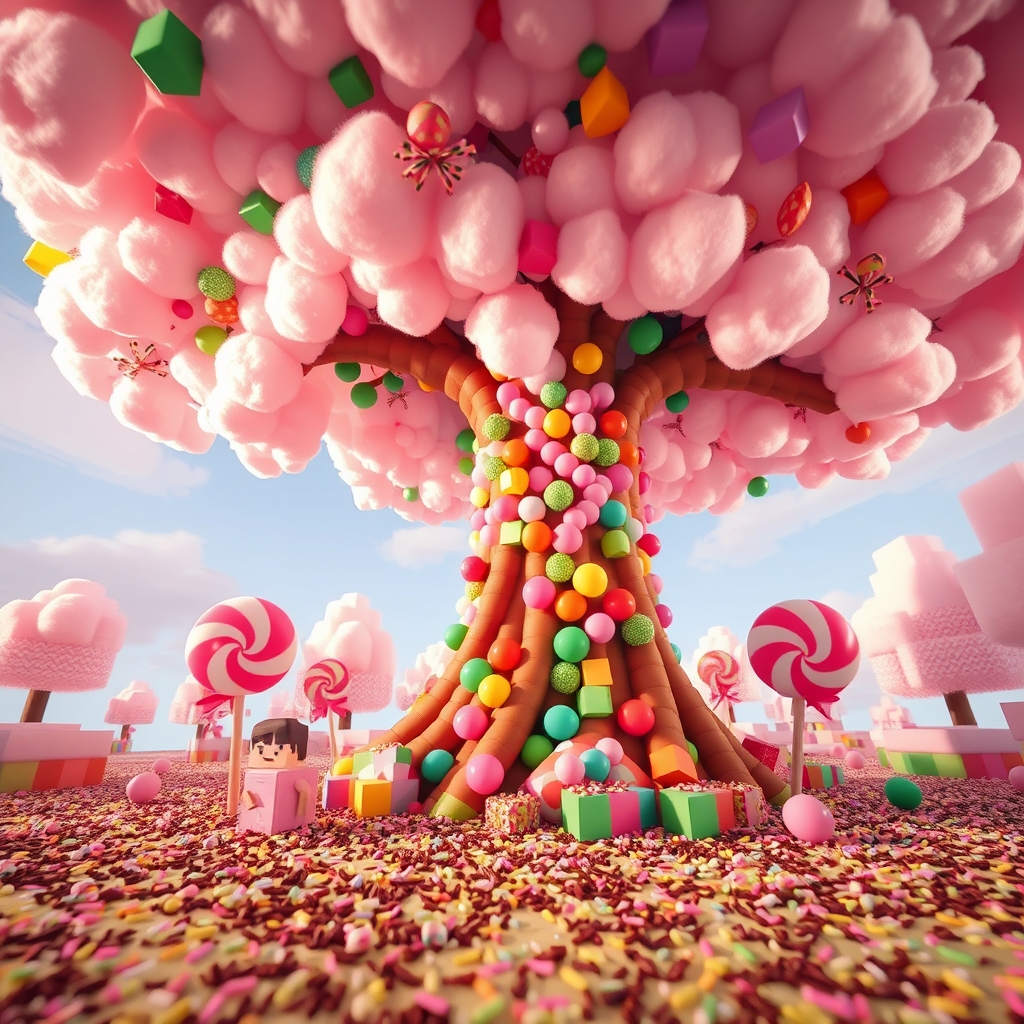 in minecraft 🍭tree11