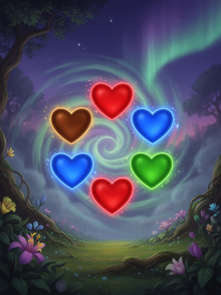 ❤️ 🤎 💙 💚 ❤️ 🤎 💙 💚 4