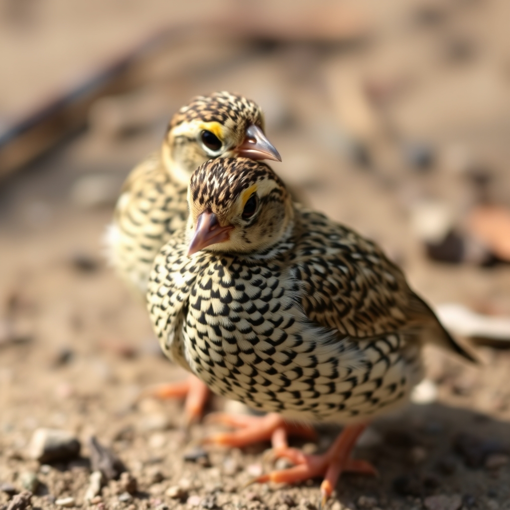 بلدرچین های بسیار کوچولو  و بامزه و زیباا و ...23