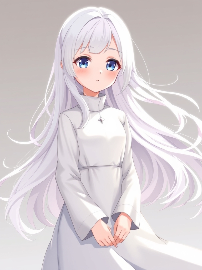 اگر مروارید دختر بود با موهای بسیار بلند زیبا و پوست سفید13