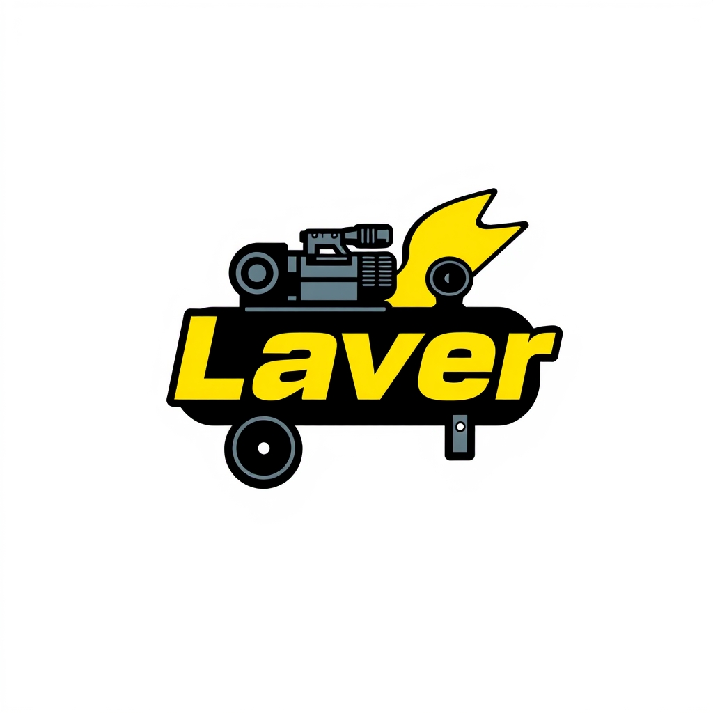 یک فروشگاه کمپرسور باد فروشی با برند laver2
