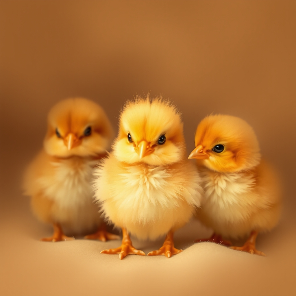 جوجه های کوچولو و بامزه و به رنگ های قهوه ایی و زرد متمایل به رنگ نارنجی و بسیار نرم و.....12