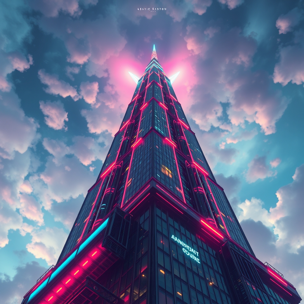 برجی بلند در آسمان ها،زیبا و رویایی18