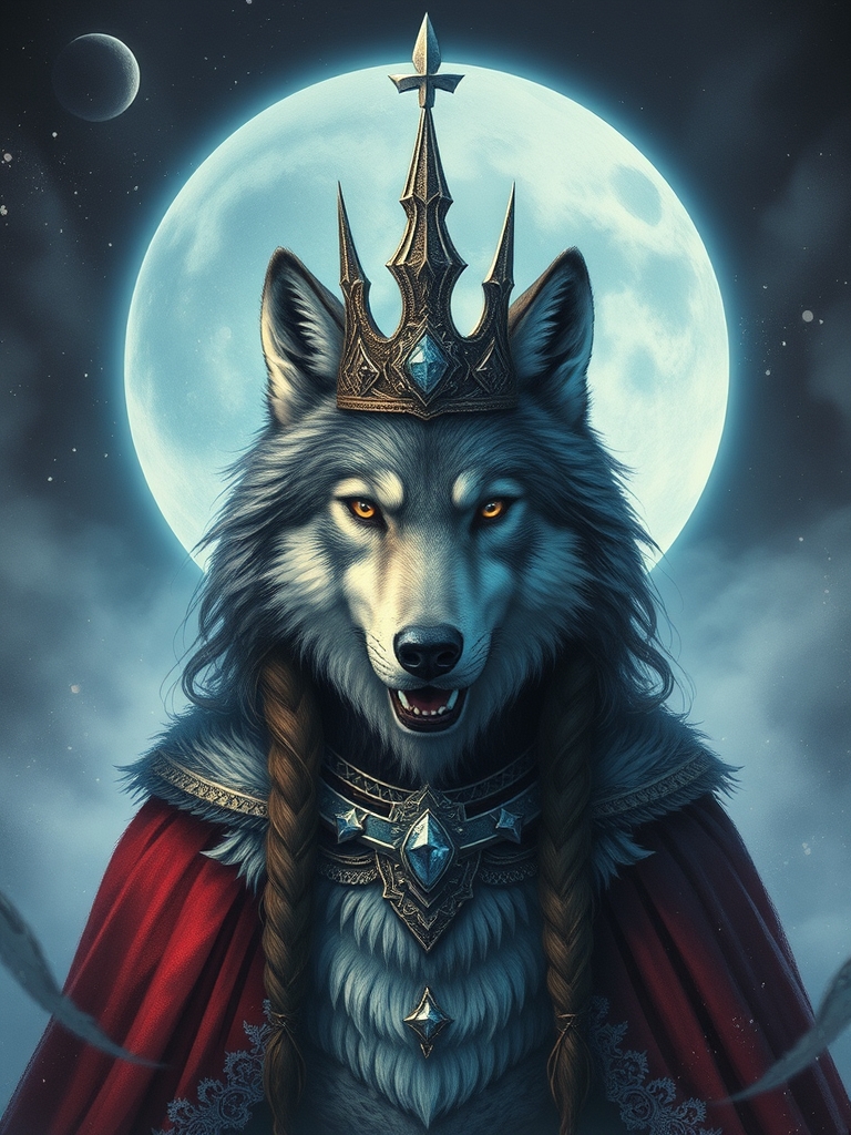 گرگ ها اگه ملکه داشتن16