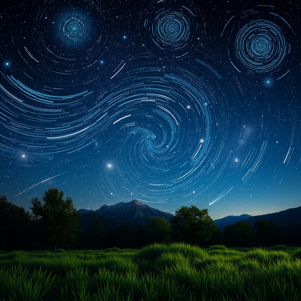 شب پر ستاره در دنیای واقعی 4