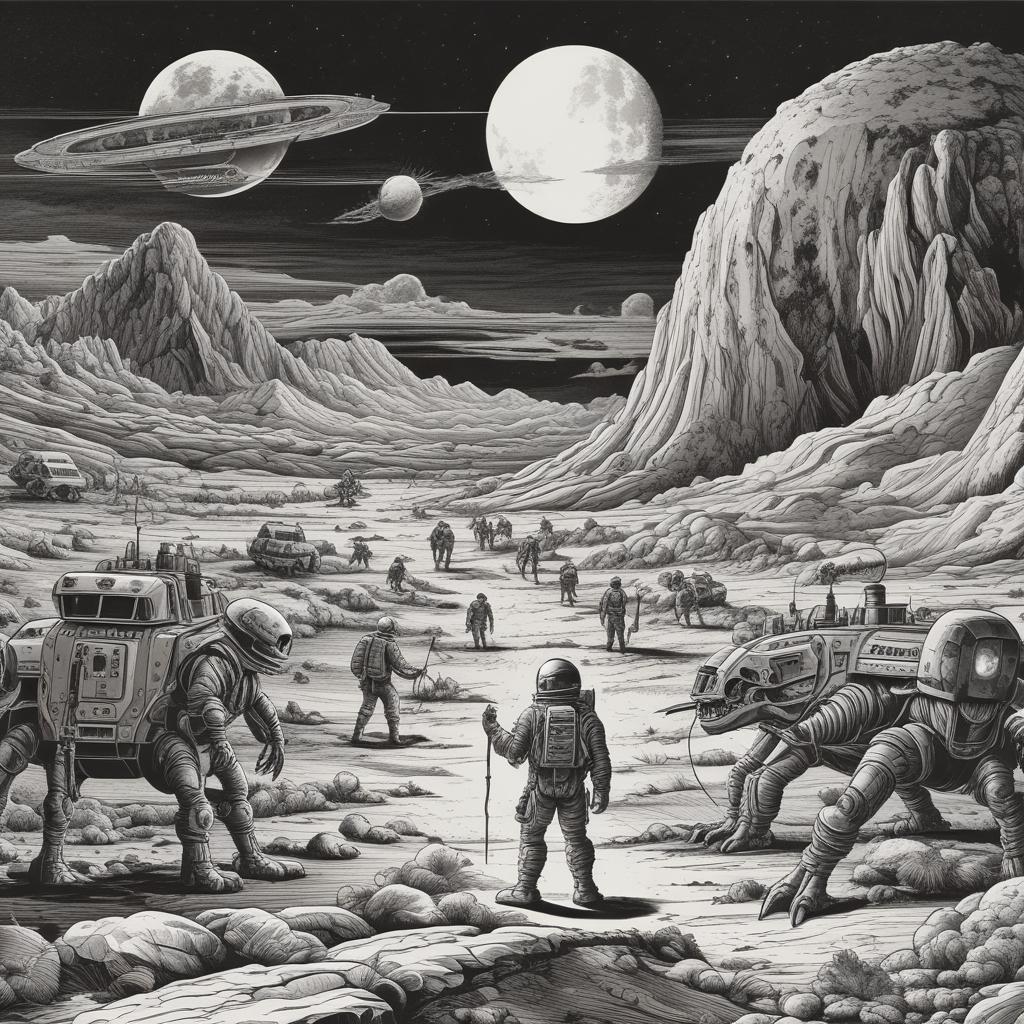 جنگ با بیگانه ها بر روی ماه
12