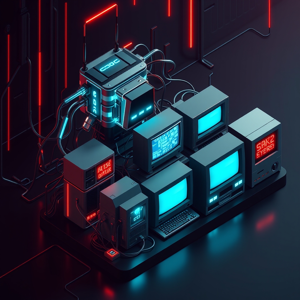 کامپیوتر کوانتومی در حال هک کامپیوتر های نسل اولی11