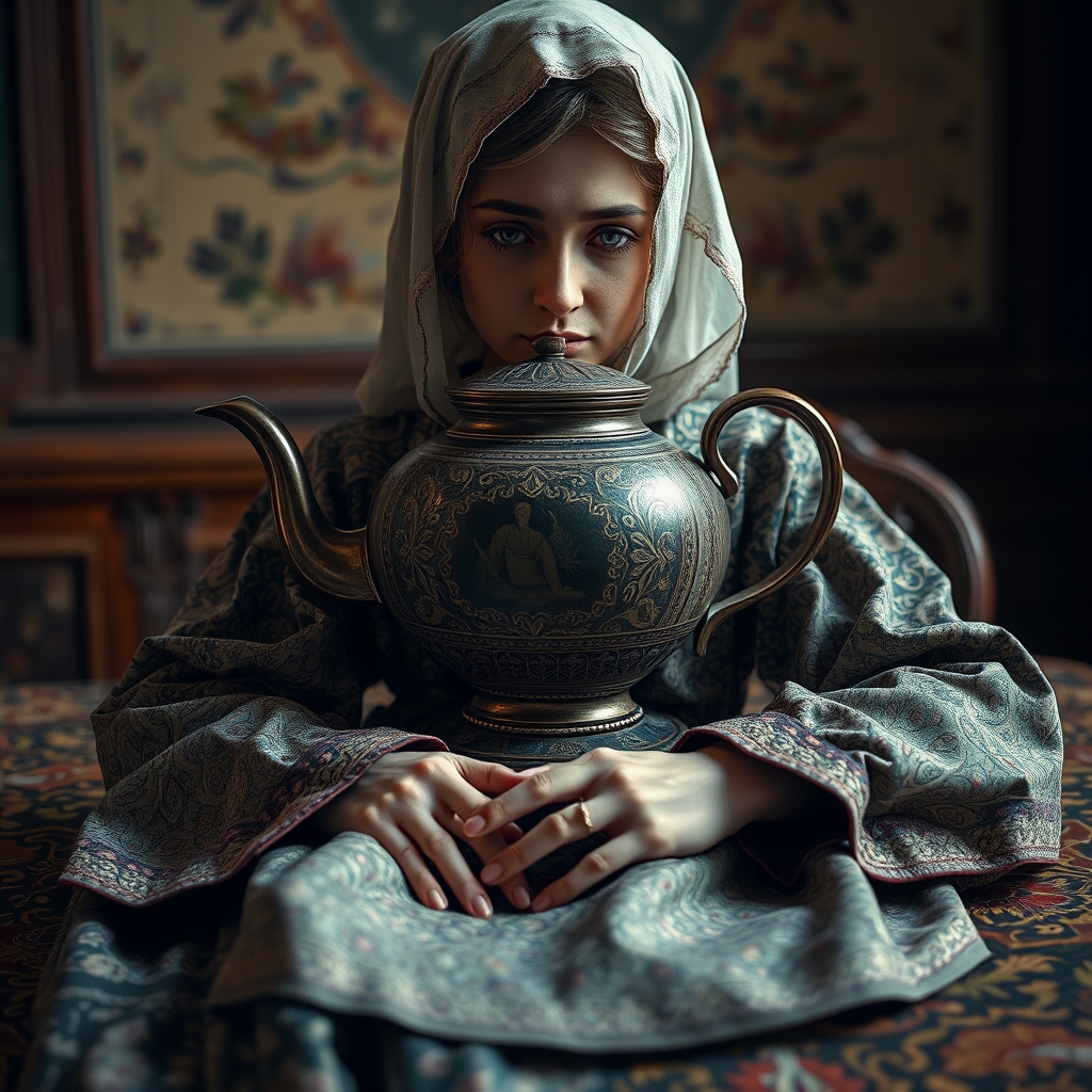 قوری اصیل ایرانی اگر انسان زن بود: 5