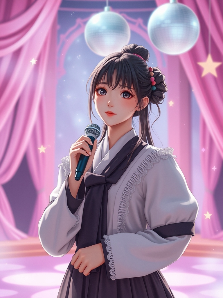 IU👗👢🩷🩵⭐️🪩🎤رویایی تاریخی 6