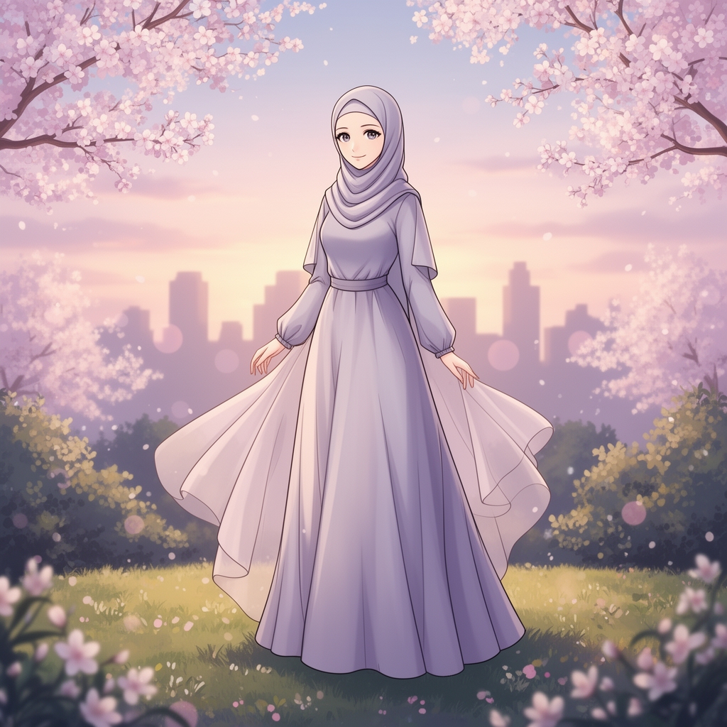 دختر با حجاب زیبا3