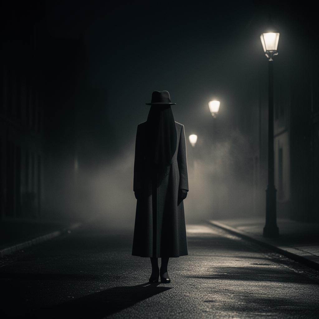 لباس لش بسر تنها در شب با کلاه
با صورت پوشیده
5