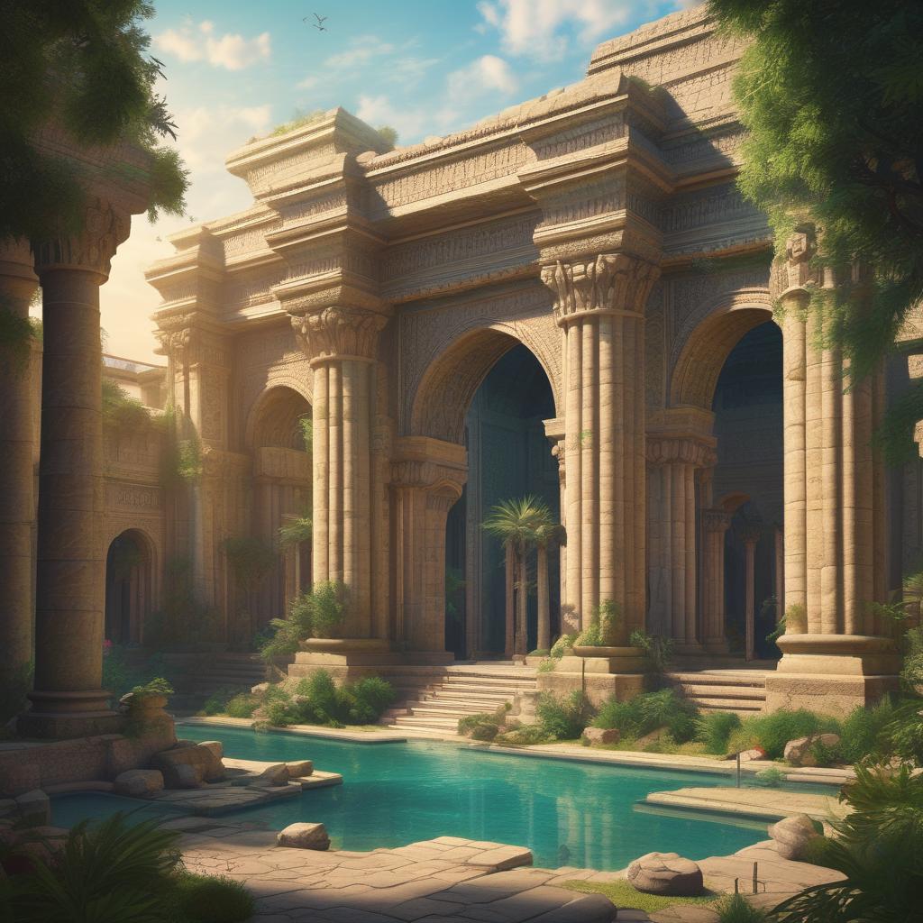 تخت جمشید در زمان باستان 23