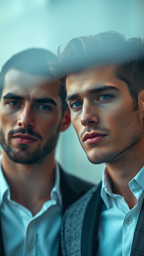 دو برادر خیلی خیلی خیلی خوش چهره و زیبا یعنی زیباترین
 ها1