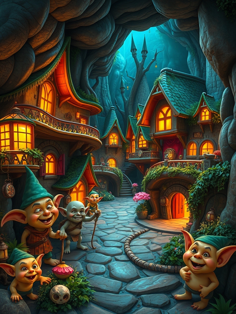 شهری در زیر زمین با مردمان گوگولی و بامزه 2