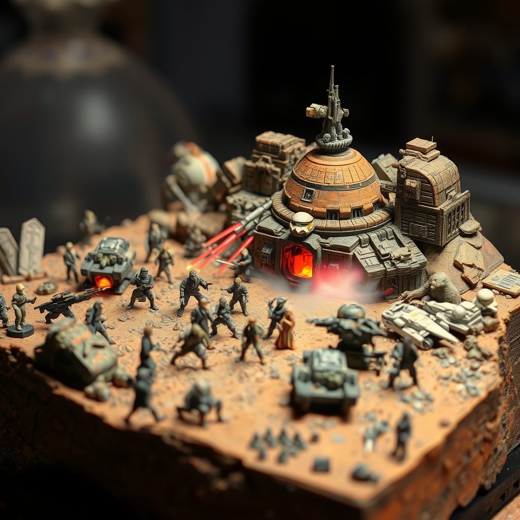 سرزمین جنگ ستاره ها مینیاتوری6