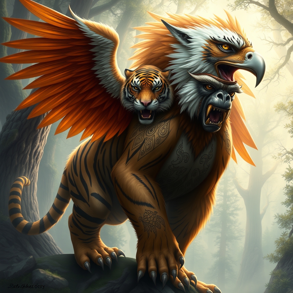 ترکیب ببر عقاب گوریل14