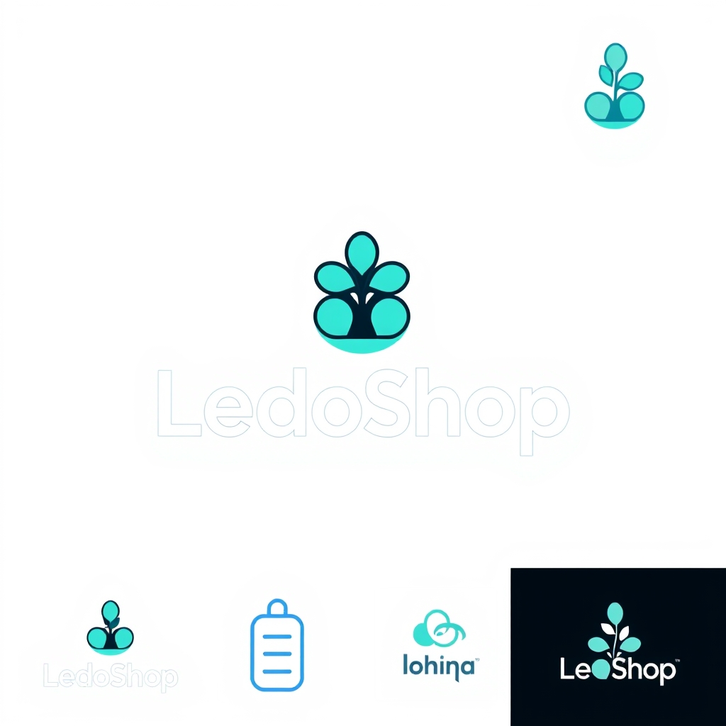 ساخت لوگو بهداشتی طراحی LedoShop 10
