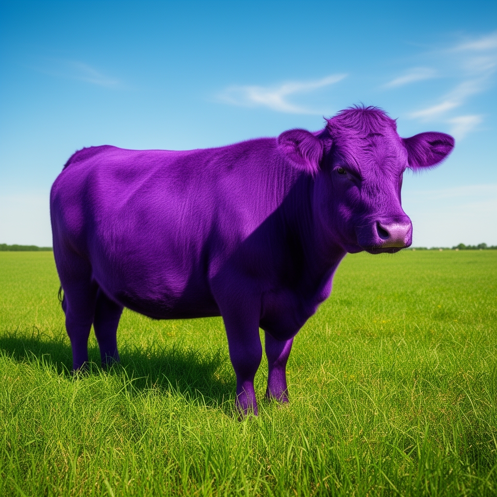گاو بنفش5