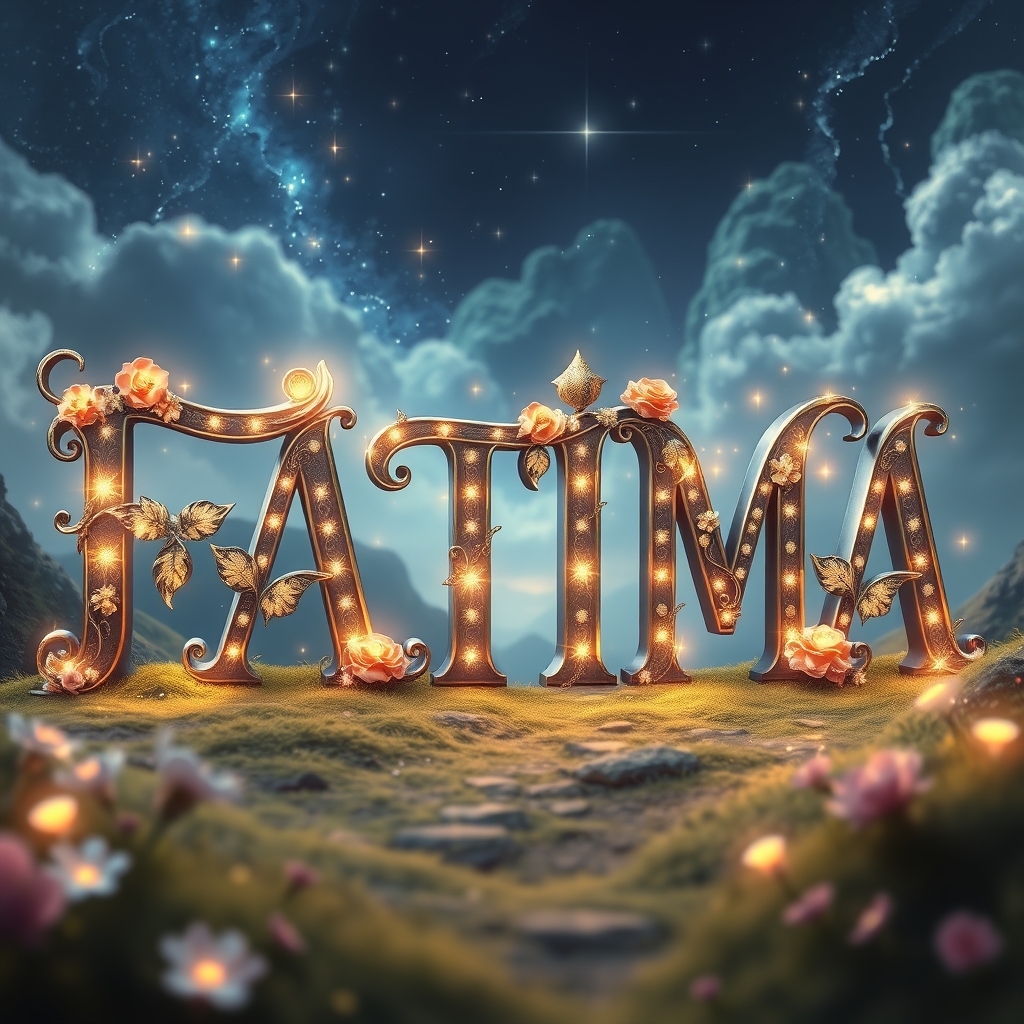 اسم FATIMA ✨✨✨💖🥀 بدون آدم 5