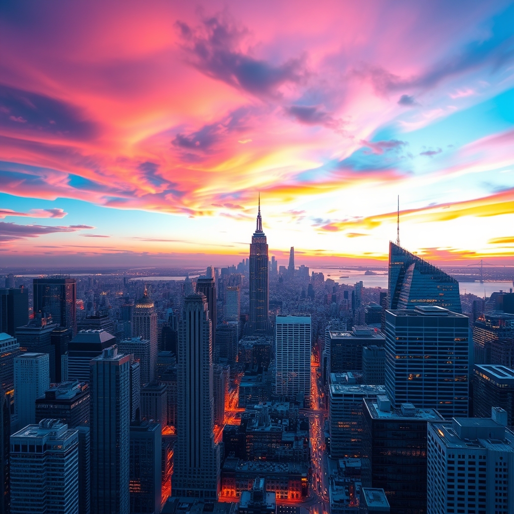 🌃🌆🏙🌇9