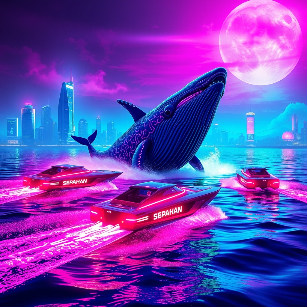 قایق های باشگاه سپاهان در اقیانوس پر تللاتم در حال حرکت هستند ولی نهنگ باشگاه تراکتورسازی در حال حمله به آنهاست0