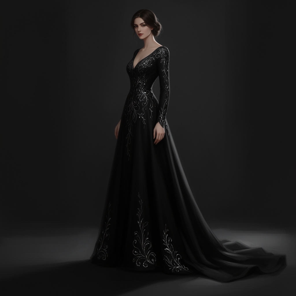 اگر رنگ مشکی زن بود 1