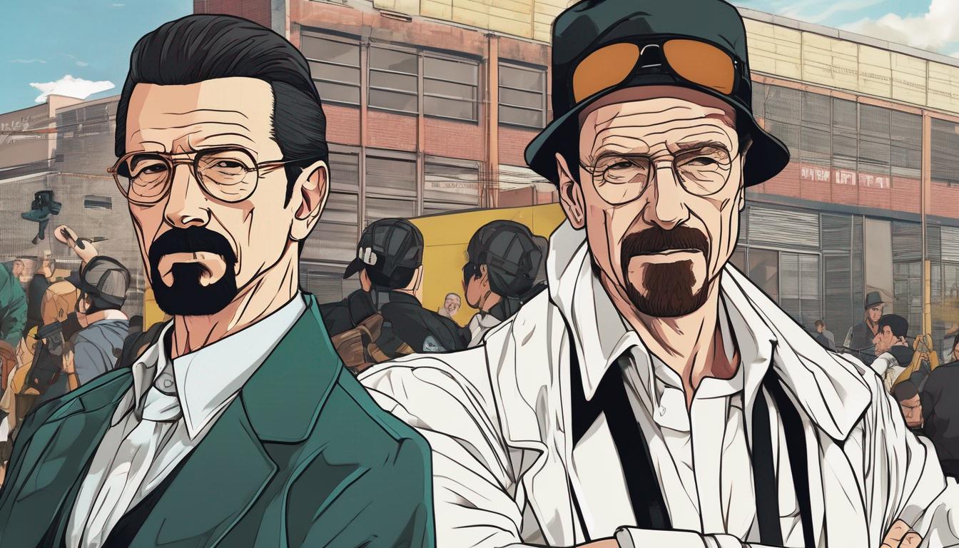 والتر وایت و تونی مونتانا10