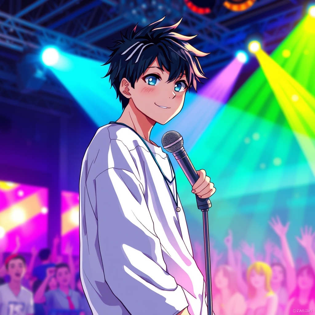 یک پسر زیبای خواننده که با خوانندگی خود در آمد زیادی کسب میکند
21