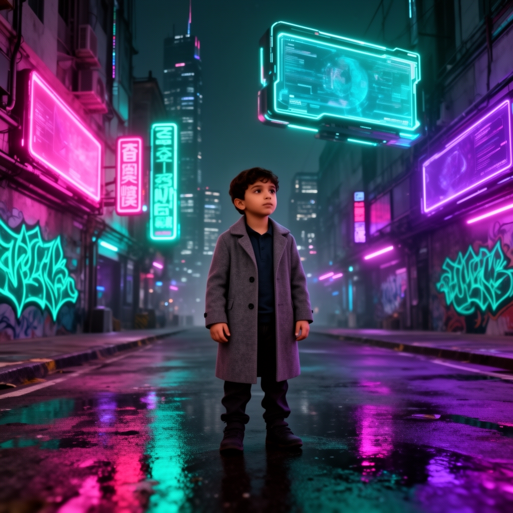 محمد کت شلوار پوشیده ۱۰ ساله0