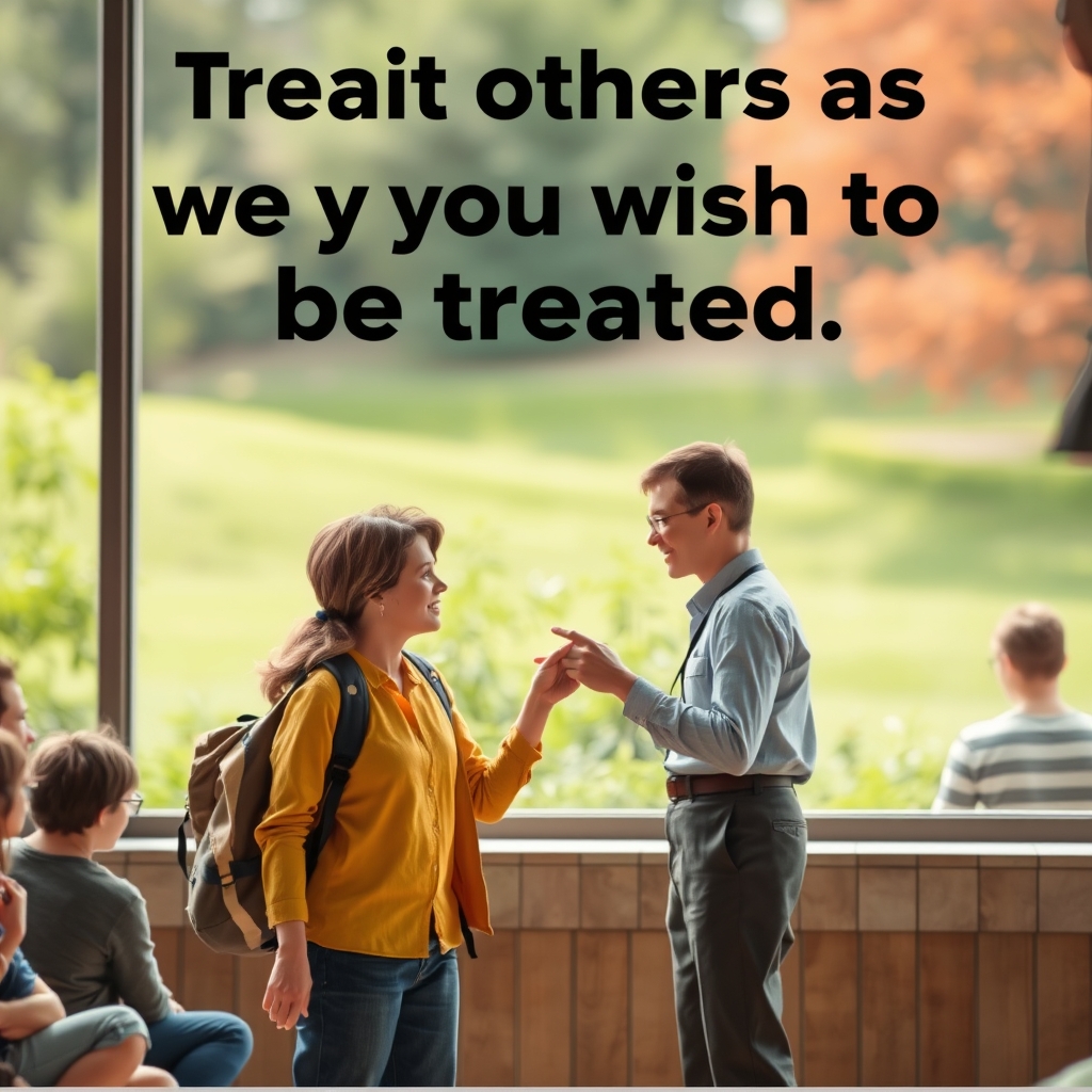 عکس همانگونه که رفتار کنی، با تو رفتار میشود را تولید کن21