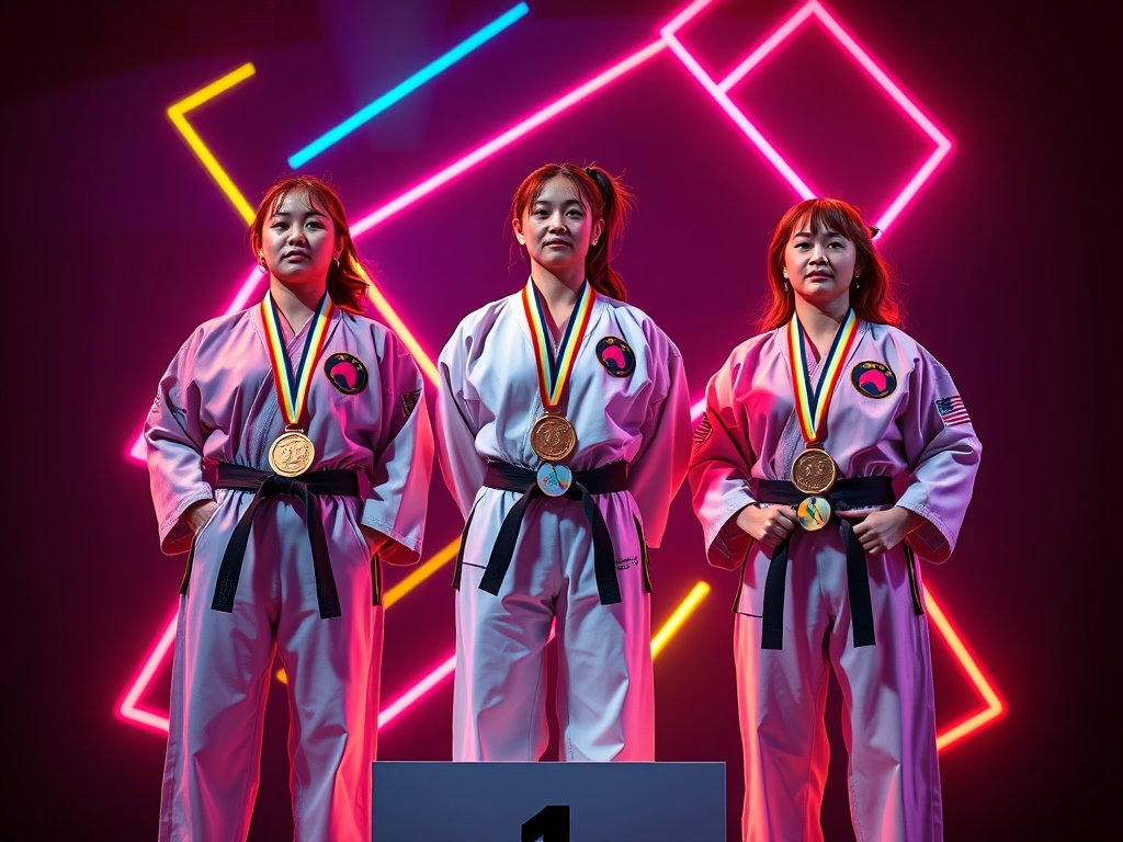 👩🏻👩🏻👩🏻🥋🥋🥋🥇🥈🥉21