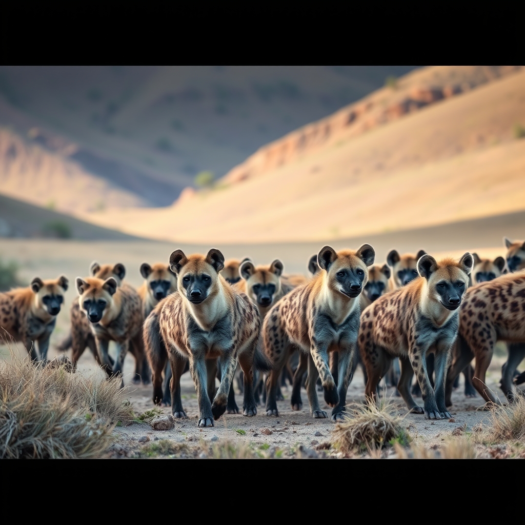 کفتار ها ی وحشی در دره6