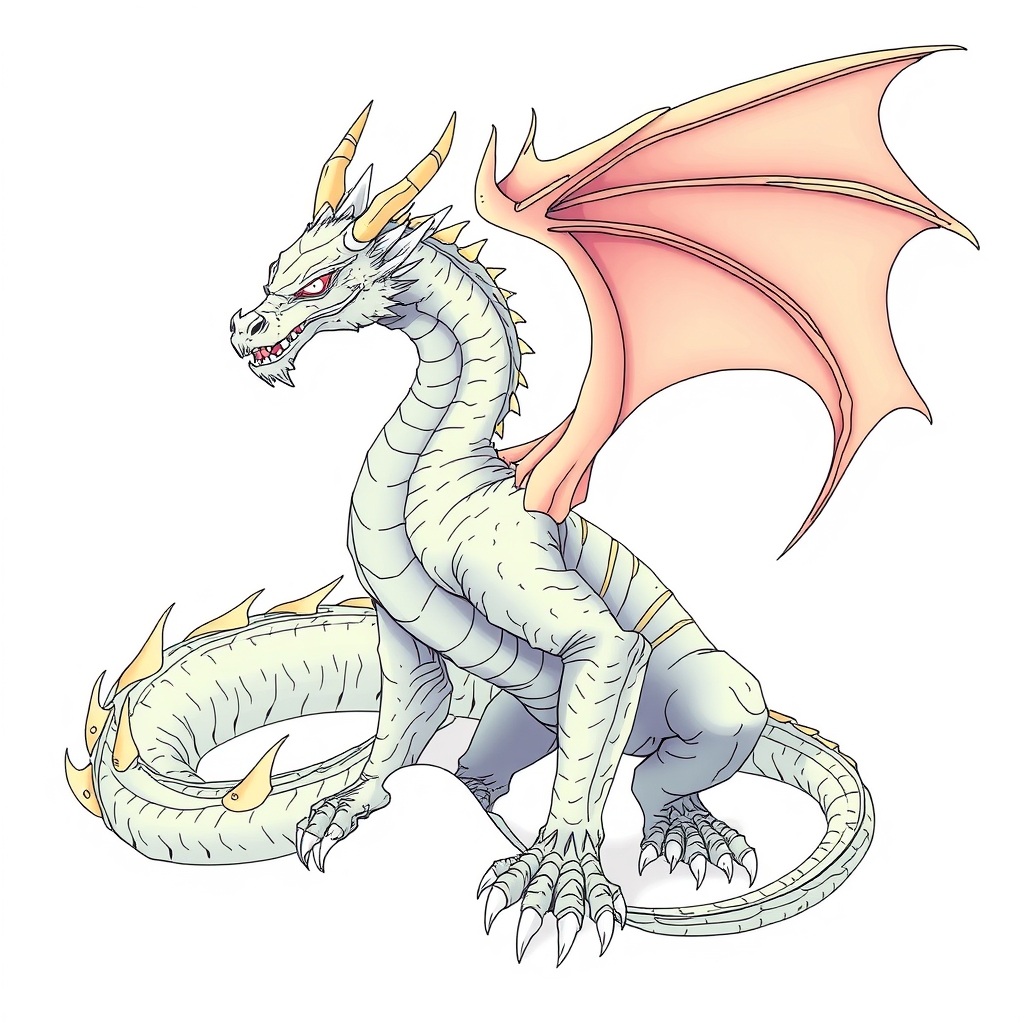 اژدها هنر خطی1