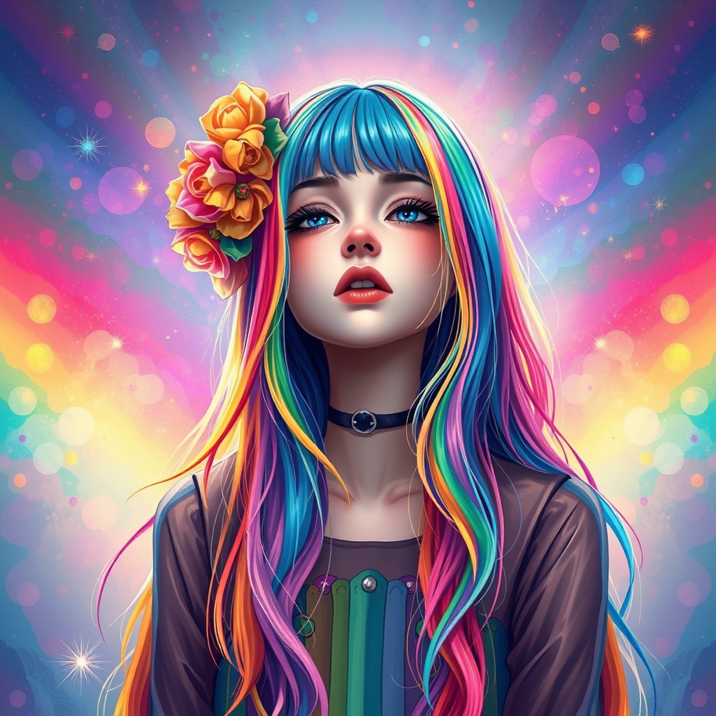 اگر رنگین کمان دختر بود17