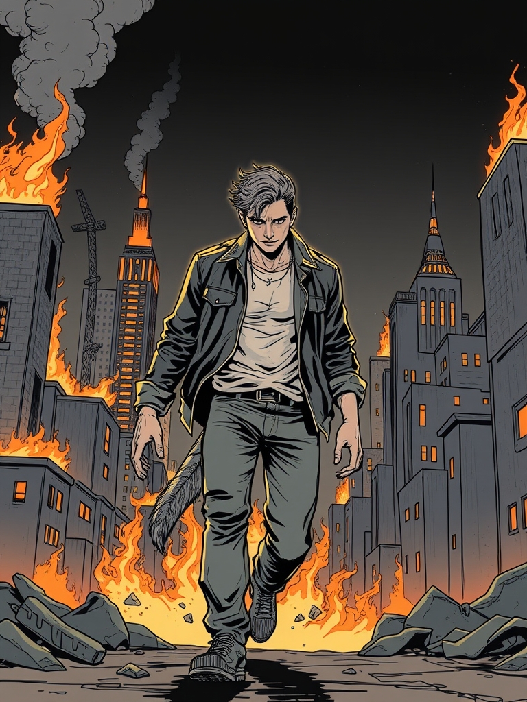 یک پسری زیبایی که گرگ نما هست و توشب سوزه میکشه20