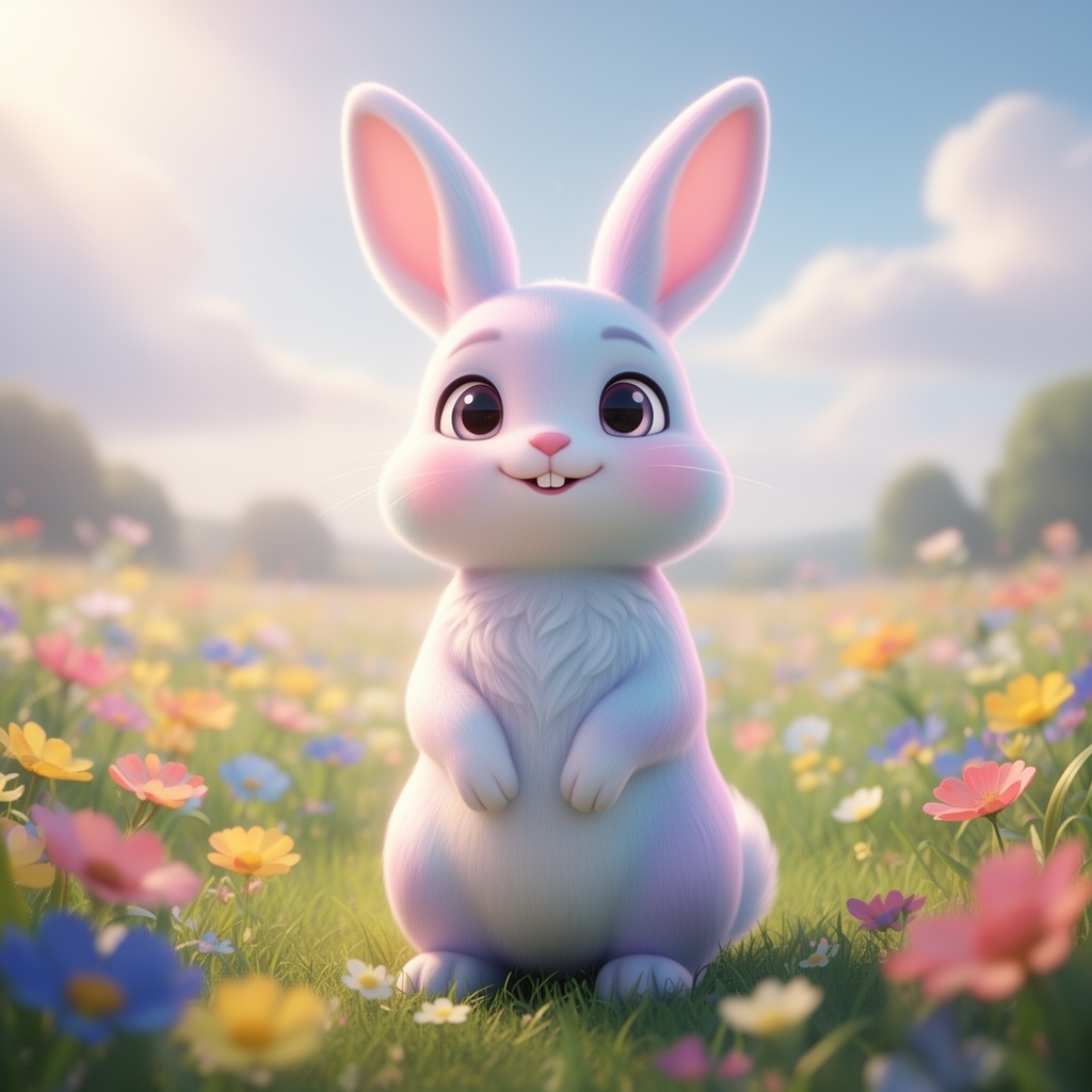 یک خرگوش سه بعدی1