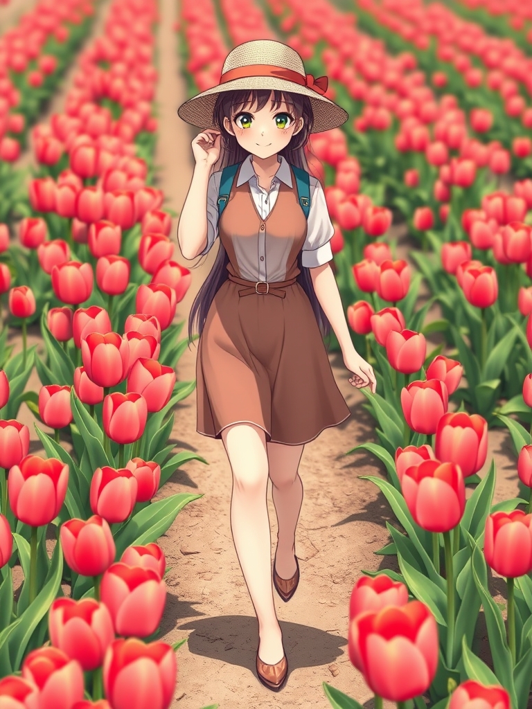 🚶♀️👗🥿👒🌷4