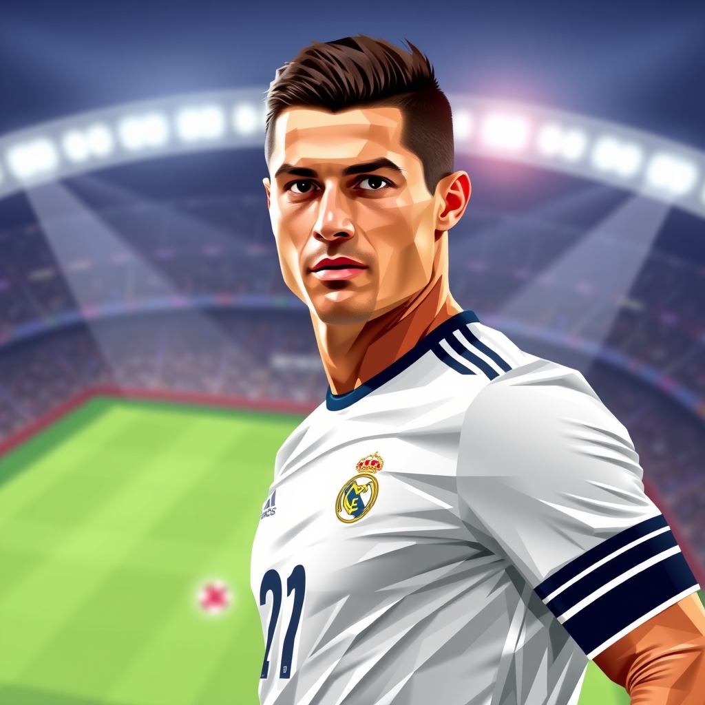 رونالدو به سبک چند ضلعی



2