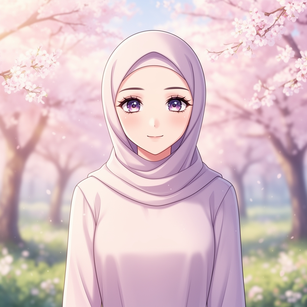 دختر با حجاب زیبا با آرایش2