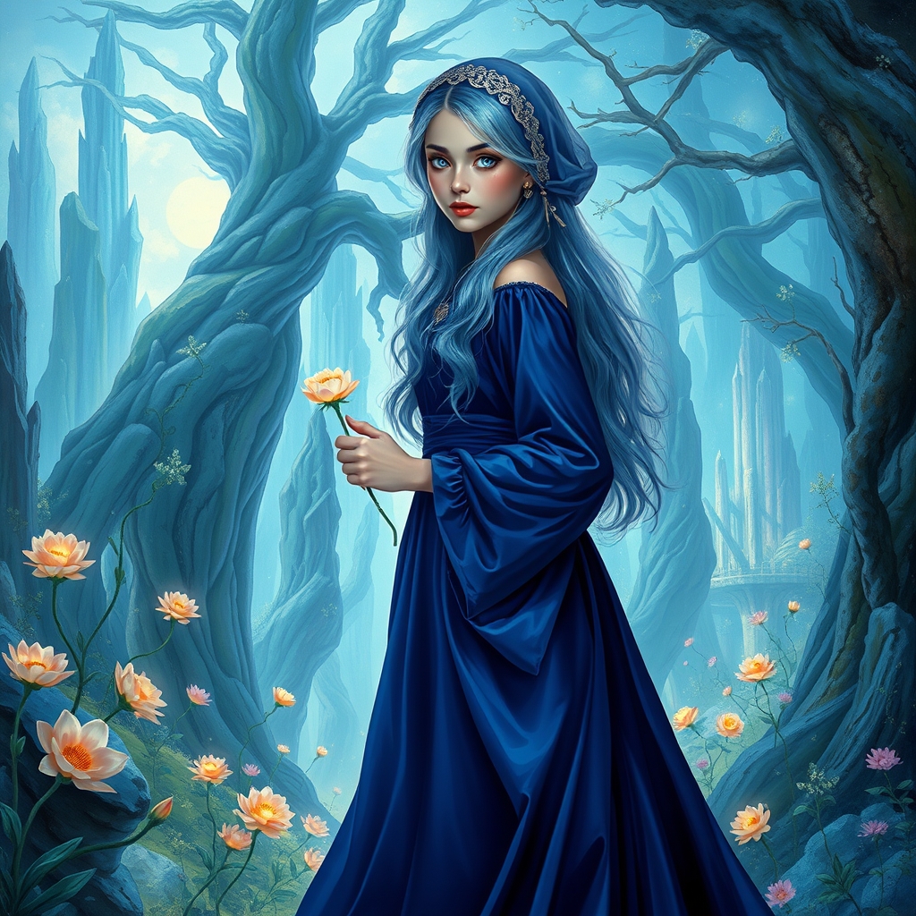 دختر چشم ابی زیبا5