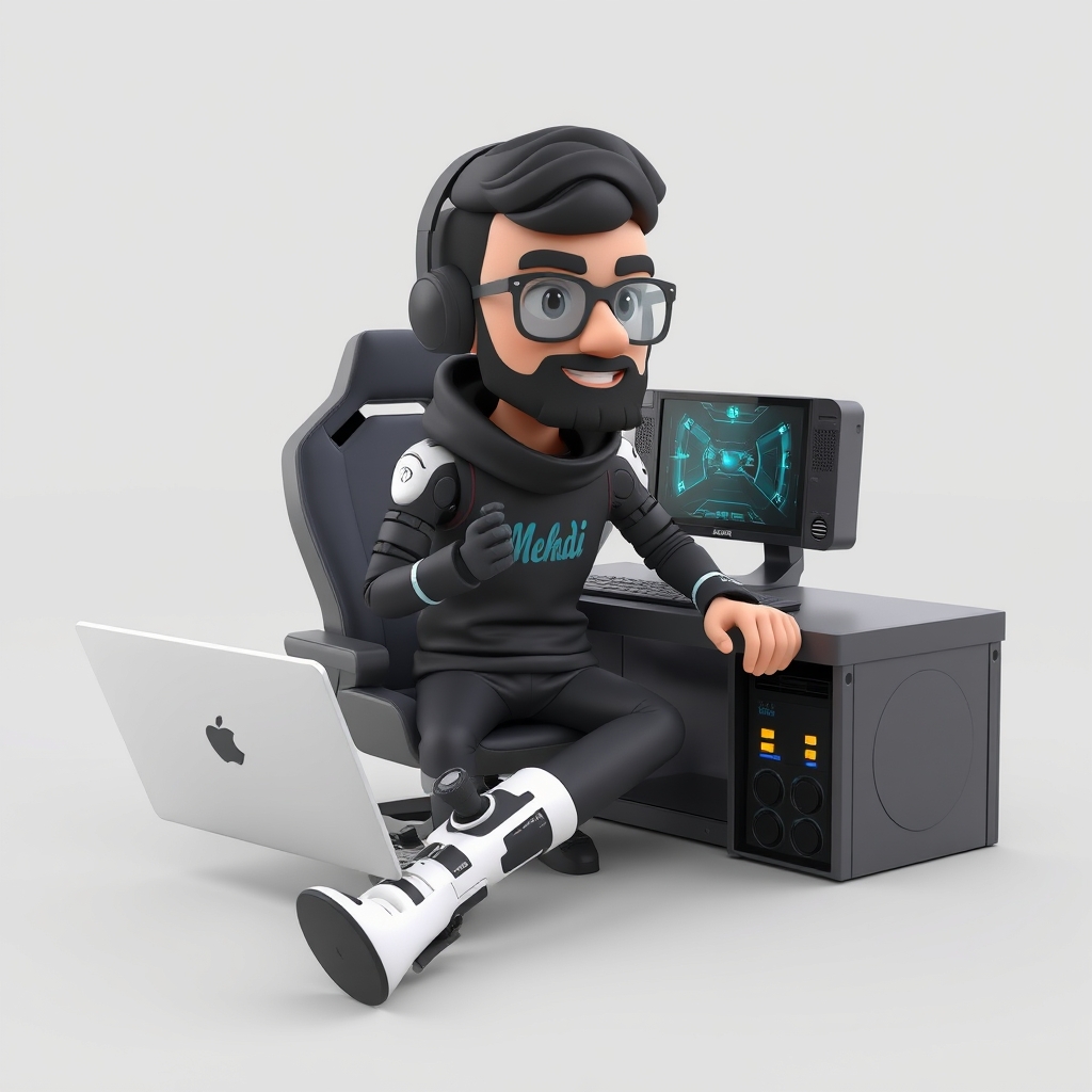 مهدی ام ای گیمر با سیستم16