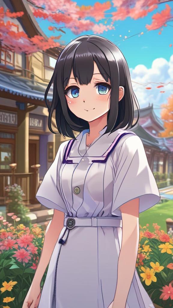 دختر انیمه ای، زیبا، شاهکار، پر جزییات، پس زمینه مدرسه، پسر انیمه ای، بوس،19