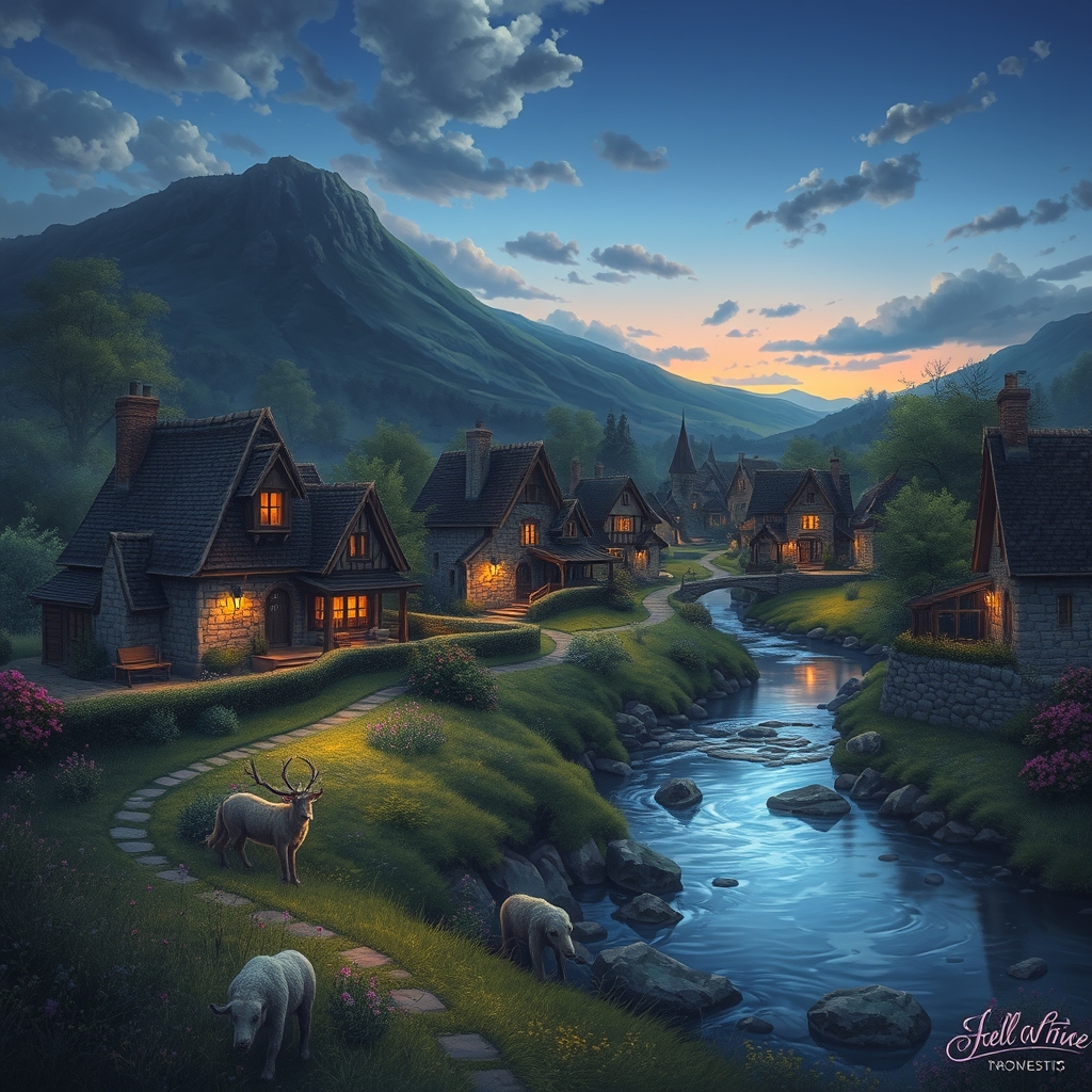 عکس روستای زیبا
2