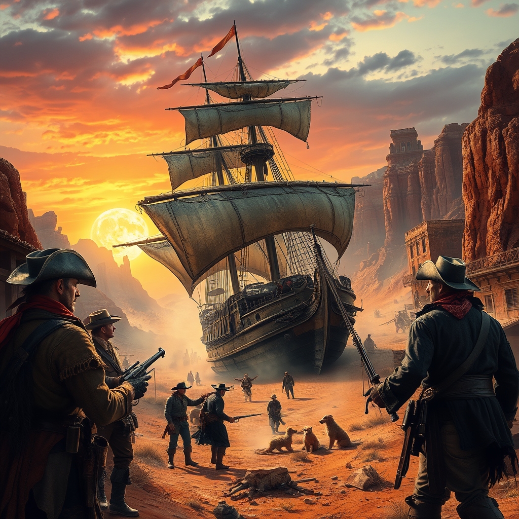 دزدان دریایی کارائیب در غرب وحشی 10