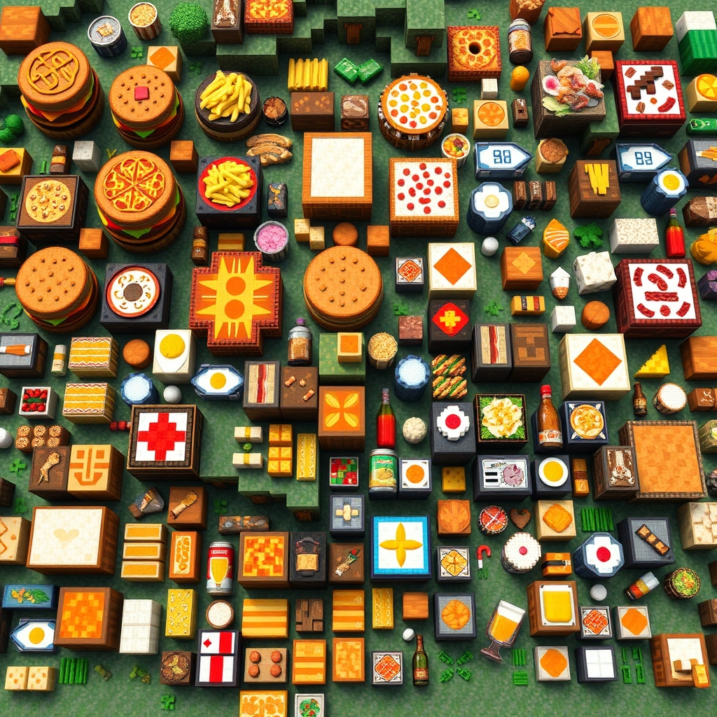 🍔🍕🍟🌭🥓🥪🍔🥩🥨🧀🥨🥞🥐🍗🍲🌮🍳🥙🥚🥣🍿🍘🍱🥫🍙🍣🍚🍡🍼🍬🍼🥠🍜🍩🥡🍩🥂🍸🍺 در ماینکرافت20