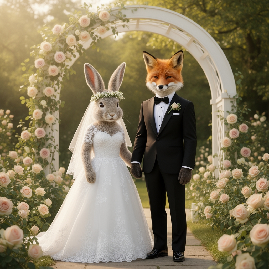 ازدواج جودی هابز خرگوش و نیکولاس روباه4