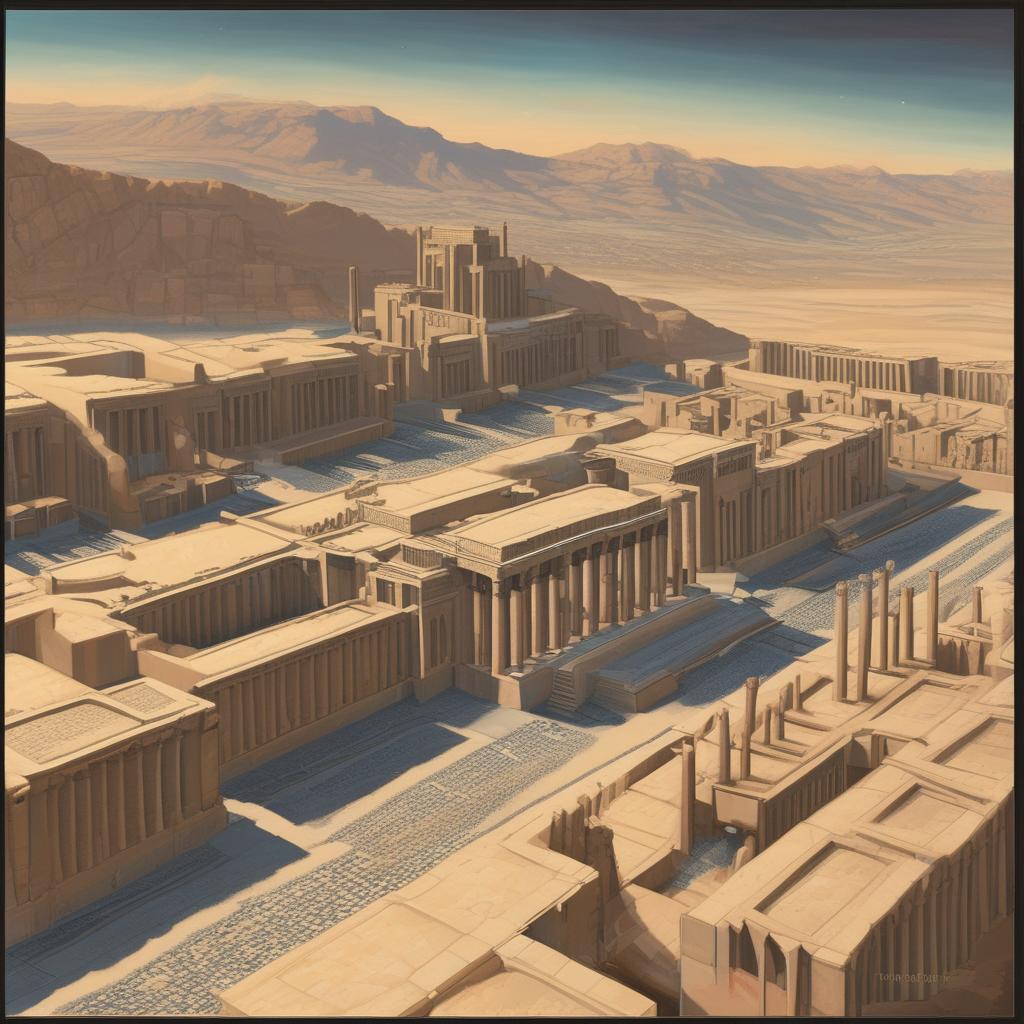 تخت جمشید زمان کوروش0